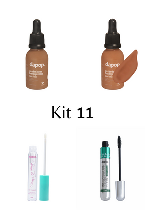 Kit Base + Rímel + Gloss de Brinde