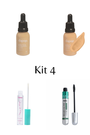 Kit Base + Rímel + Gloss de Brinde